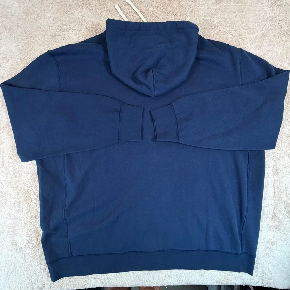 Polo Ralph Lauren Mens 4XLT Full Zip Hoodie Navy Blue Pony Logo Big & Tall NWOT
